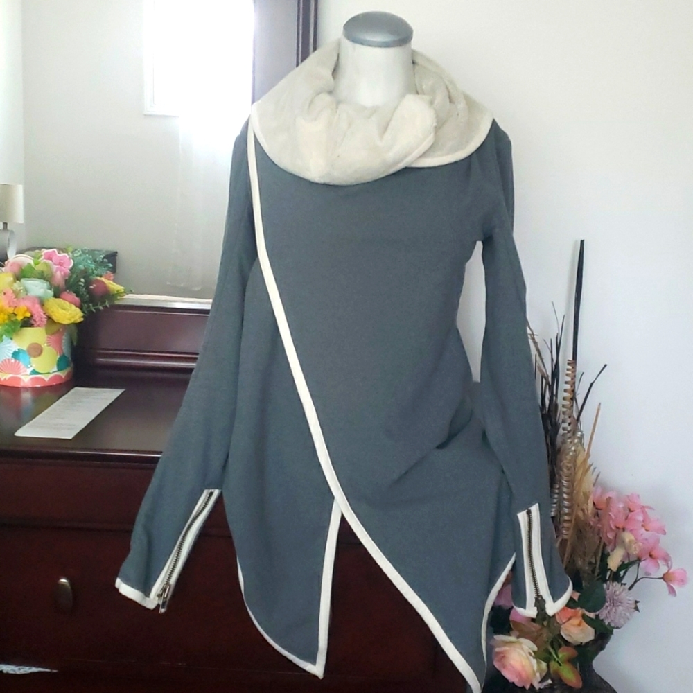 Lululemon fur lined wrap